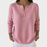 Clarisse | Πλεκτό Πουλόβερ με Κουμπιά