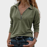 Γλυκό | Πουλόβερ με Λεπτή Πλεχτή Κοπή και Φερμουάρ