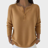 Clarisse | Πλεκτό Πουλόβερ με Κουμπιά