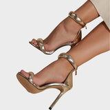 Alda | Ψηλοτάκουνα με λουράκι στον αστράγαλο