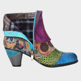 Mina | Κοντές Μπότες με Στάμπα