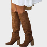 Νταϊάν | Σουέτ Μπότες Μέχρι το Γόνατο