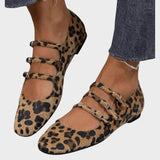 Poliana | Μπαλαρίνες με λεοπάρ μοτίβο