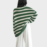 Solánge | Ριγέ πλεκτό πουλόβερ