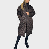 Ofira | Διπλής όψης παλτό με επένδυση λεοπάρ