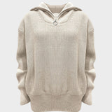 Eliana | Πουλόβερ με ψηλό λαιμό και φερμουάρ