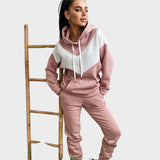 Virginia | Σετ παντελονιών και φούτερ με κουκούλα