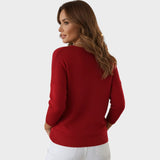 Clarisse | Πλεκτό Πουλόβερ με Κουμπιά