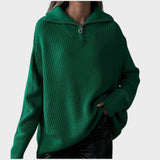 Eliana | Πουλόβερ με ψηλό λαιμό και φερμουάρ