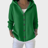 Naomi | Πλεκτή Ζακέτα με Κουκούλα