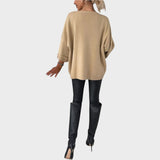 Αδελαΐδα | Πλεκτό Πουλόβερ με Κουμπιά