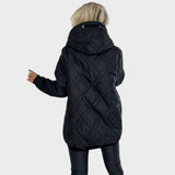 Belle | Χειμερινό μπουφάν με επένδυση και κουκούλα