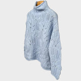 Celeste | Jersy de Punto Trenzado