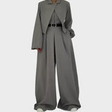 Ariana | Γυναικείο Σετ Ολόσωμης Φόρμας και Ζακέτας 