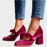 Alessia | Βελούδινα Μοκασίνια