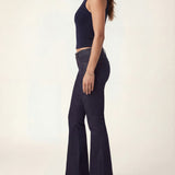 Amara Flare Denim Jeans - Dark Navy