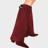 Lunara | Σουέτ Μπότες Μέχρι το Γόνατο