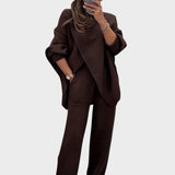 Μοντσεράτ | Σετ oversized πουλόβερ και παντελόνι