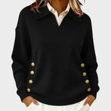 Dorinda | Πλεκτό Πουλόβερ με V-Neck