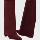 Alice | Ψηλές σουέτ μπότες