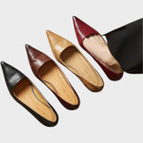 Ali | Δερμάτινα Παπούτσια με Μυτερή Μύτη