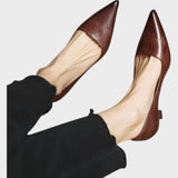 Ali | Δερμάτινα Παπούτσια με Μυτερή Μύτη