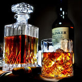 Συλλογή Μπουκαλιού και Ποτηριών Ουίσκι