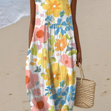 Elisa - Φόρεμα με παστέλ φλοράλ print