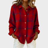 Rocío |  Cárdigan de Cuadros en Tejido de Punto