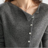 Βέρα | Πλεκτή Ζακέτα με Κουμπιά και Κάτω Μέση