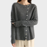 Βέρα | Πλεκτή Ζακέτα με Κουμπιά και Κάτω Μέση