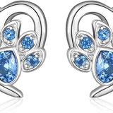 Σκουλαρίκια με αποτυπώματα πατούσας και καρδιά – Κοσμήματα για λάτρεις των κατοικίδιων