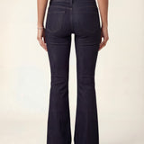 Amara Flare Denim Jeans - Dark Navy