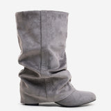 Botas de Ante Sueltas Emilia - Gris