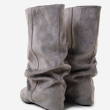 Botas de Ante Sueltas Emilia - Gris