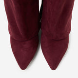 Lavista Suede Tall Boots - Bordeaux