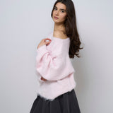 Adalisa Knit Sweater - Baby Pink