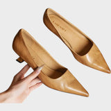 Ali | Δερμάτινα Παπούτσια με Μυτερή Μύτη