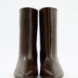 Aria Leather Ankle boots - Dark Brown