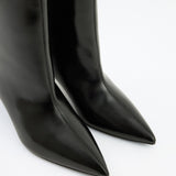 Aria Leather Ankle boots - Black