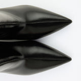 Aria Leather Ankle boots - Black