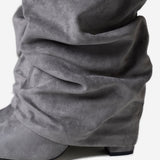 Lavista Suede Tall Boots - Γκρι