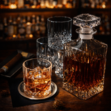 Μπουκάλι ουίσκι - Σετ μπουκαλιού και ποτηριού
