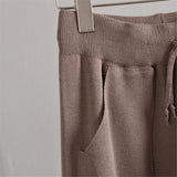 Mannu | Σετ από ελαφρύ mesh πουλόβερ και παντελόνι