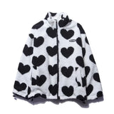 Camila | Chaqueta reversible con corazones