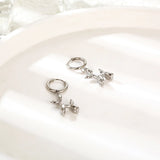 Μίνι σκουλαρίκια σε σχήμα σκύλου – Χρυσά κρεμαστά σκουλαρίκια με διασκεδαστικό κρεμαστό σκύλο