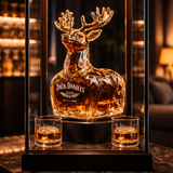 Jack Daniel's Whisky Garrafa - Edición Muñeco de Nieve