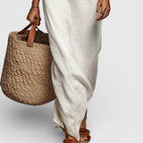 Avelina - Φόρεμα μάξι με έξω τους ώμους και μανίκια νυχτερίδας