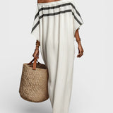 Avelina - Φόρεμα μάξι με έξω τους ώμους και μανίκια νυχτερίδας