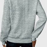 Marta - Απαλό πλεκτό πουλόβερ με φερμουάρ